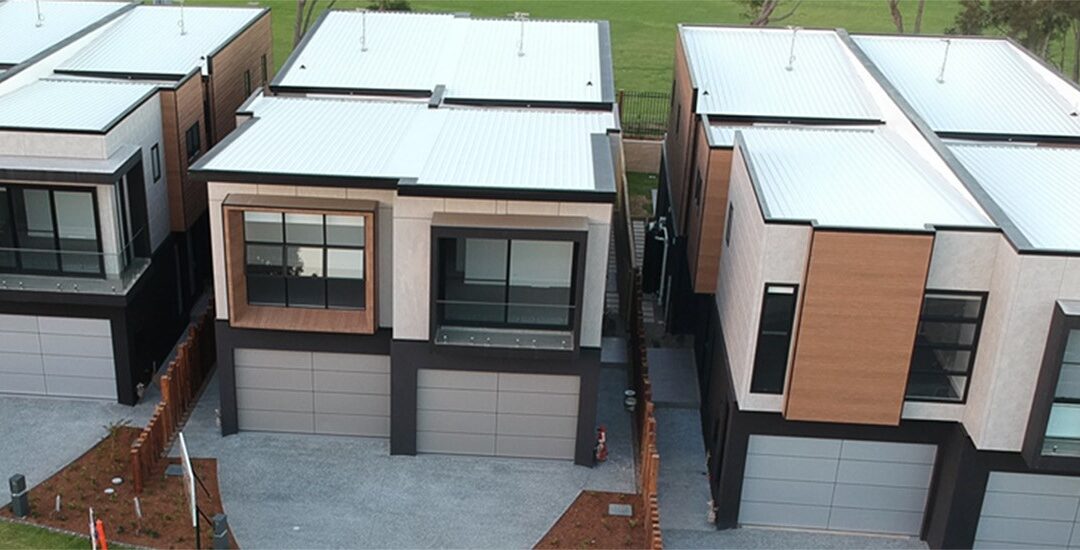 Award-winning townhouse with Cemintel Territory range