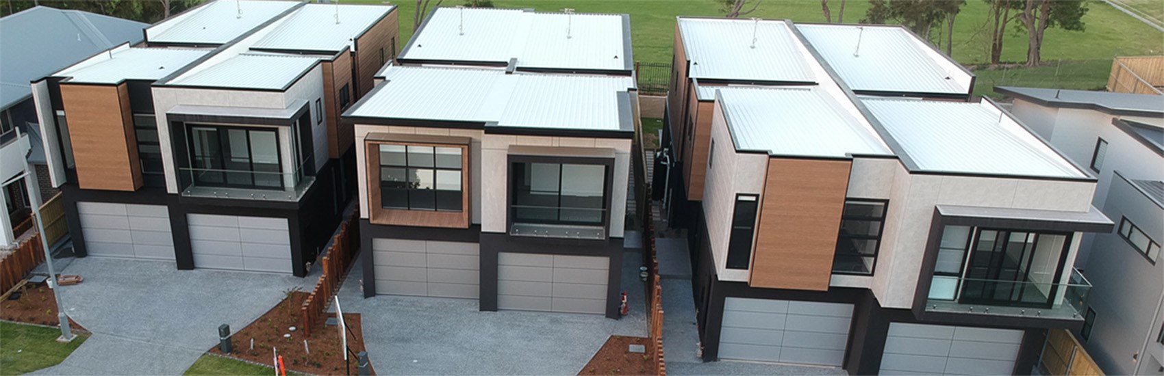 Award-winning townhouse with Cemintel Territory range