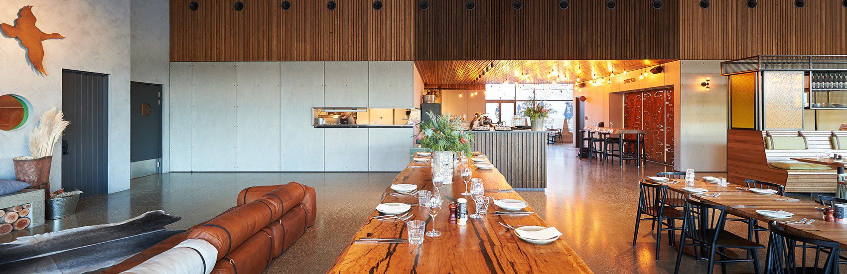 Raw and refined design transforms restaurant