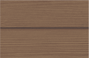 A close-up view of brown, horizontal wooden planks with visible grain patterns and texture. The wood appears natural with clear lines and variations in the color shades.